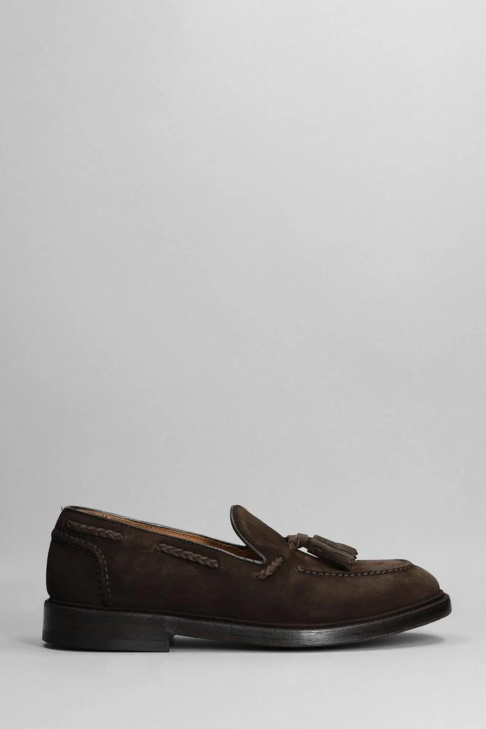 商品Green George|Green George Loafers In Brown Suede,价格¥2867,第1张图片