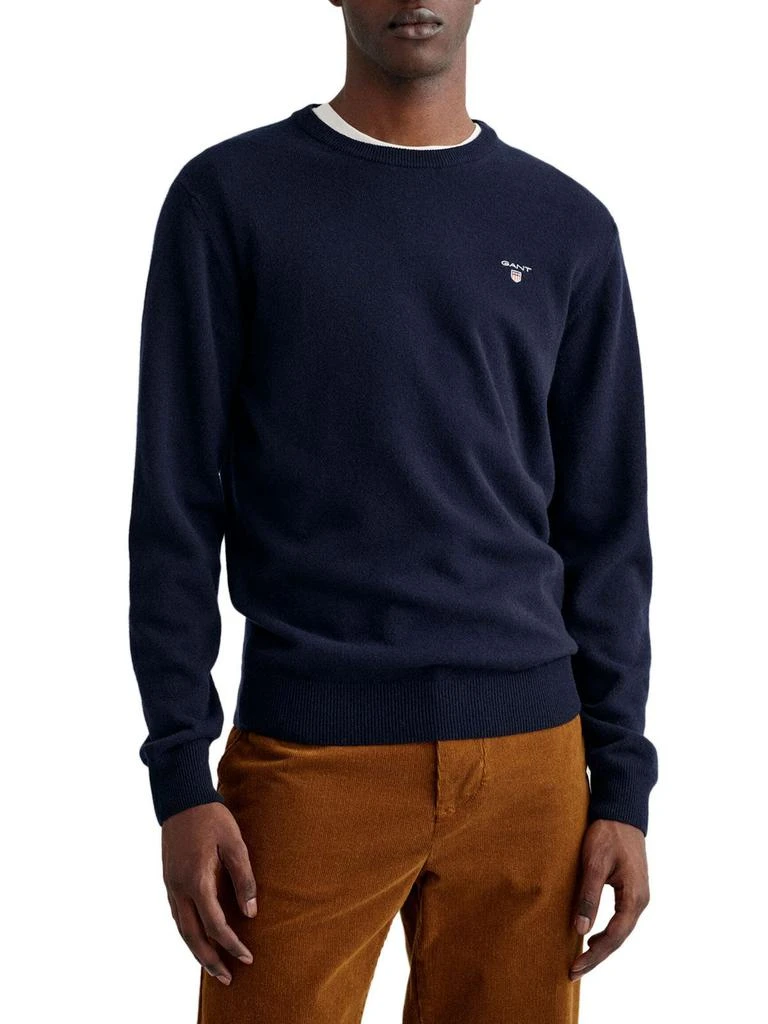 商品Gant|Gant Men's Blue Other Materials Jumper,价格¥1470,第1张图片