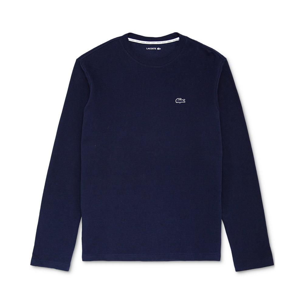 商品Lacoste|男士圆领棉质长袖 T 恤,价格¥221,第1张图片
