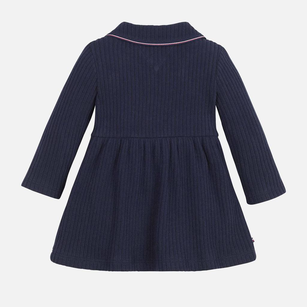 Tommy Hilfiger Babys' Rib Stretch-Cotton Jersey Dress商品第2张图片规格展示