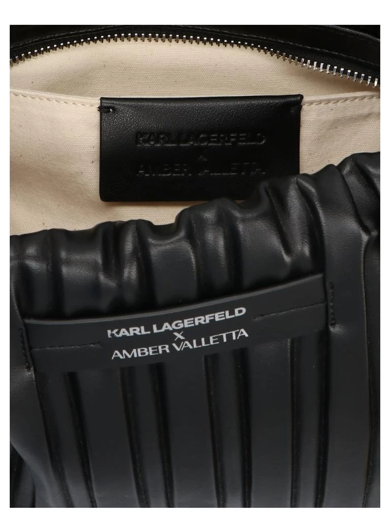 商品Karl Lagerfeld Paris|Karl Lagerfeld X Amber Valletta Shoulder Bag,价格¥1759,第4张图片详细描述