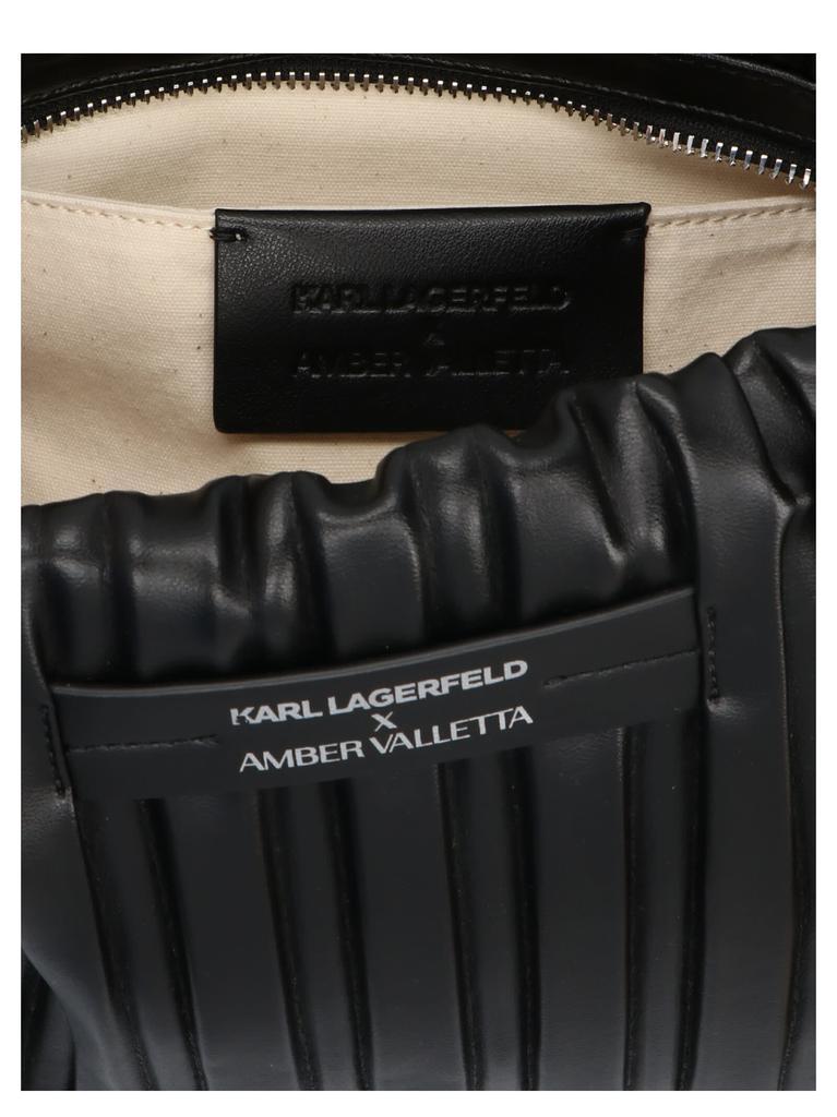 商品Karl Lagerfeld Paris|Karl Lagerfeld X Amber Valletta Shoulder Bag,价格¥1518,第6张图片详细描述