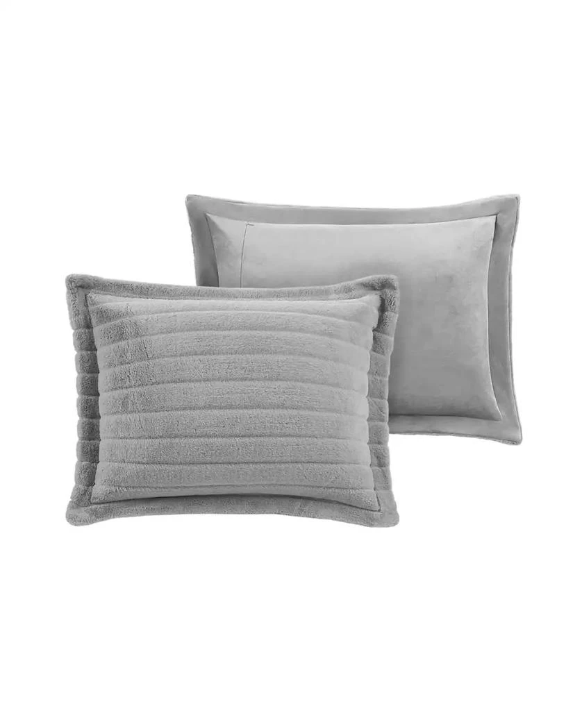 商品Macy's|Amara Faux Fur 3-Pc. Comforter Set,价格¥747,第2张图片详细描述