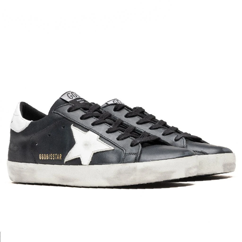 商品Golden Goose|Women's Super-Star Sneakers - Black/White,价格¥4267,第2张图片详细描述