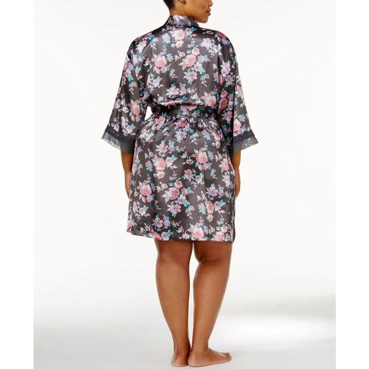 商品Thalia Sodi|Plus Size Printed Kimono Wrap Robe, Only at Macy's,价格¥160,第3张图片详细描述