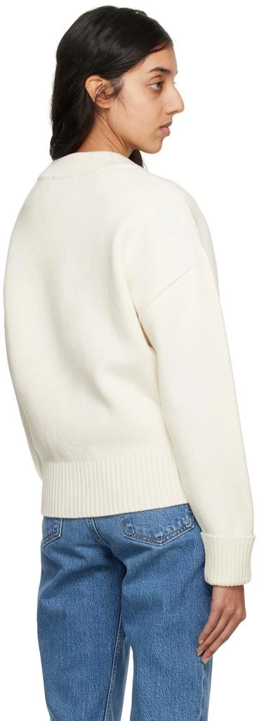 商品AMI|Off-White Ami de Cœur Cardigan,价格¥4916,第3张图片详细描述