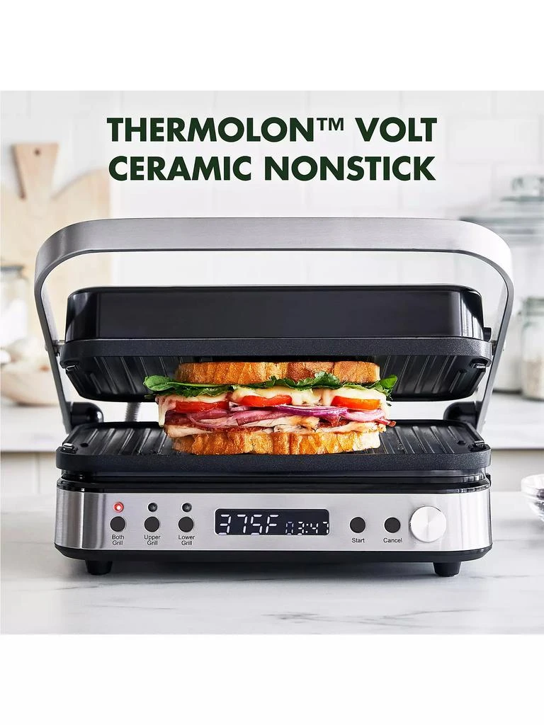 商品Greenpan|Bistro Ceramic Non-Stick Grill & Griddle,价格¥1349,第2张图片详细描述