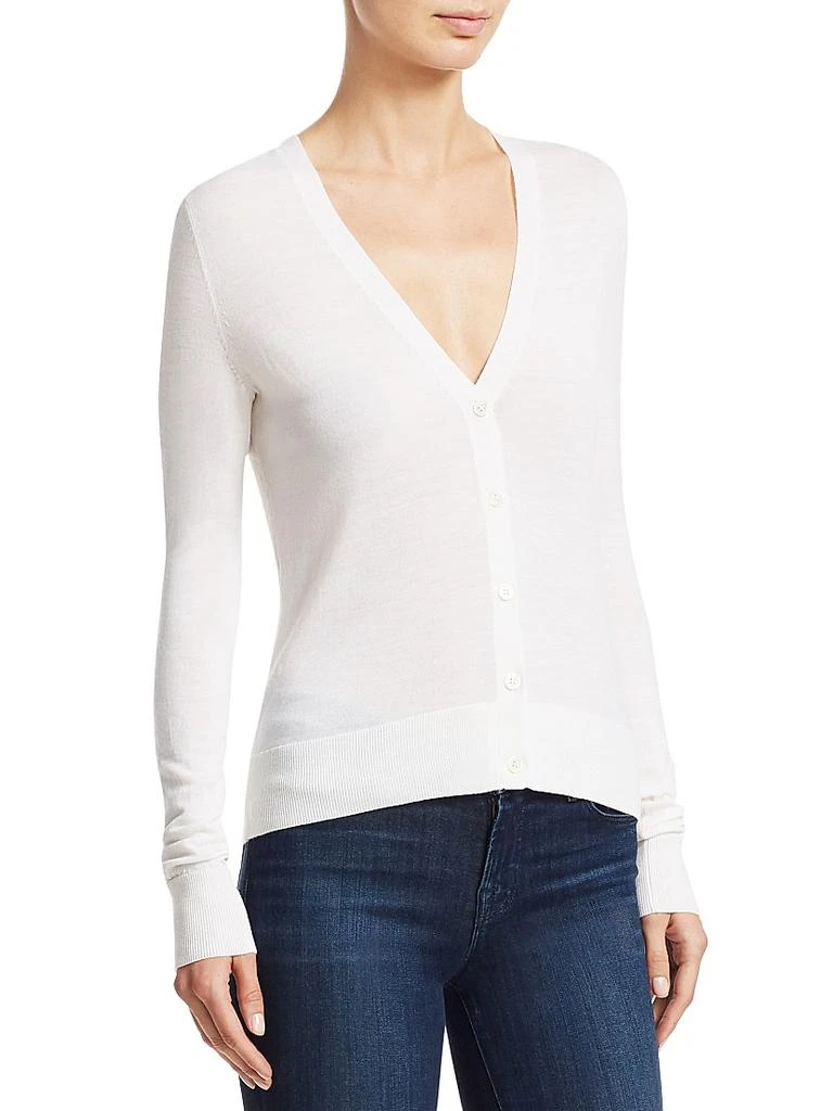 商品Theory|Wool-Blend Knit Cardigan,价格¥435,第4张图片详细描述