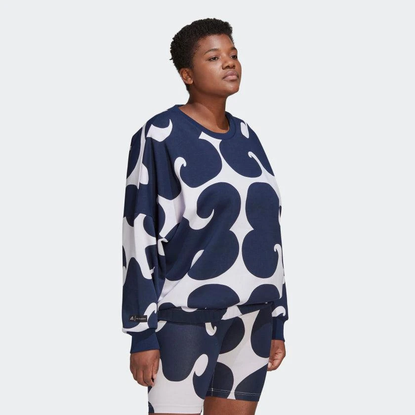 商品Adidas|Women's adidas Marimekko Sweatshirt (Plus Size),价格¥200,第3张图片详细描述