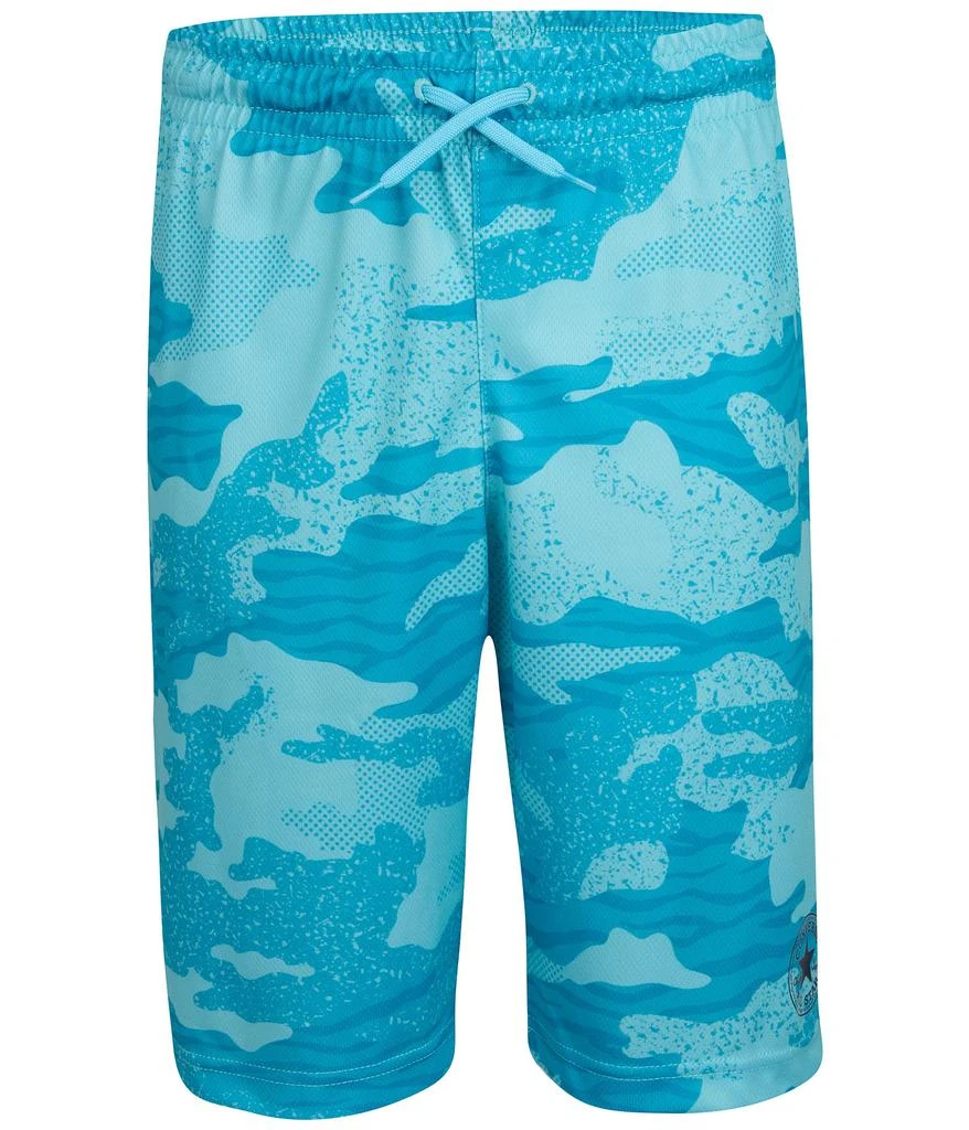 商品Converse|Jungle Camo All Over Print Mesh Shorts (Little Kids),价格¥149,第1张图片