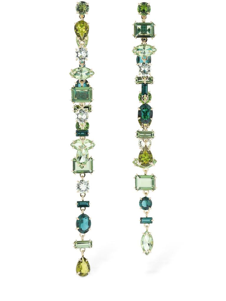 Gema Swarovski Mismatched Earrings商品第2张图片规格展示