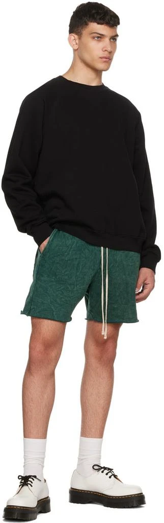 商品Les Tien|Black Cotton Sweatshirt,价格¥518,第4张图片详细描述