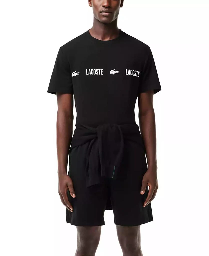 商品Lacoste|Men’s Logo Band Lightweight Sleep Tee,价格¥213,第2张图片详细描述