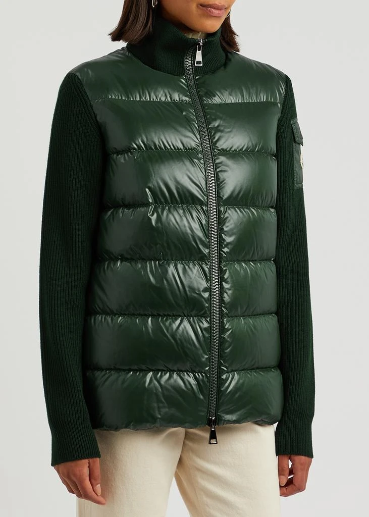 商品Moncler|Quilted shell and wool jacket,价格¥6649,第2张图片详细描述