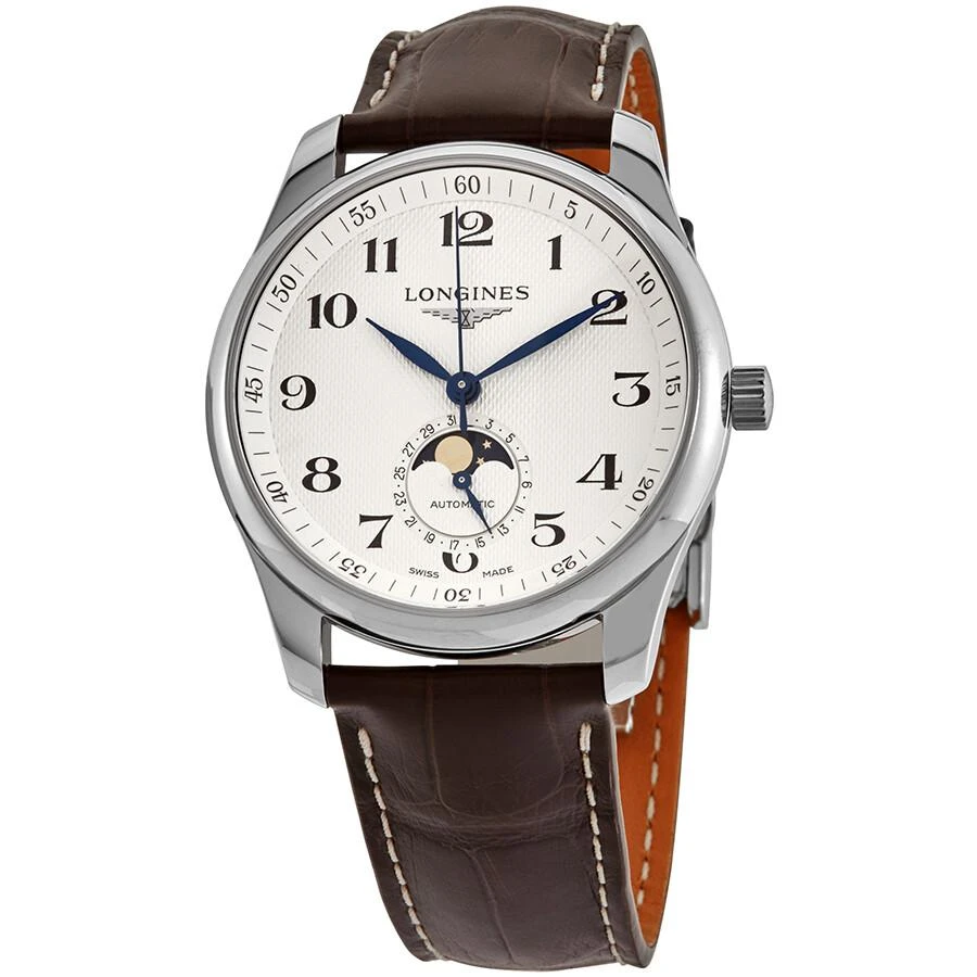 商品Longines|Longines Master Automatic Moonphase Men's Watch L29094783,价格¥14531,第1张图片