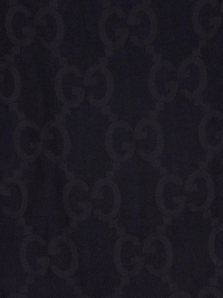 商品Gucci|Gucci Allover Monogram Jacquard Scarf,价格¥2230,第3张图片详细描述
