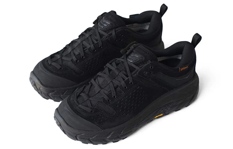 商品[国内直发] Hoka One One|For Ultra系列 户外 织物减震耐磨防滑 低帮跑步鞋 男款 黑色,价格¥7015,第4张图片详细描述