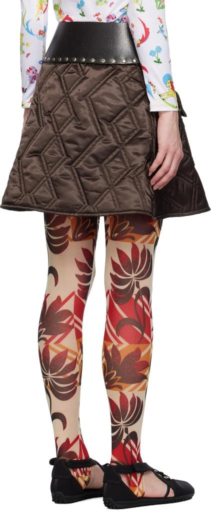 商品CHOPOVA LOWENA|Brown Ridge Miniskirt,价格¥3653,第3张图片详细描述