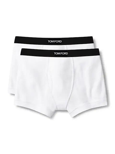 商品Tom Ford|2-Pack Stretch-Cotton Logo Boxer Briefs,价格¥697,第3张图片详细描述