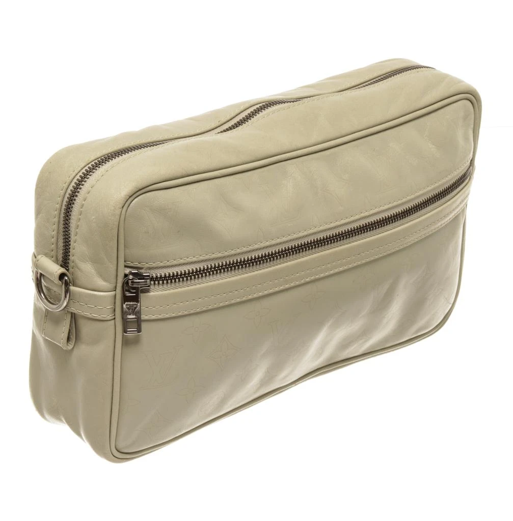 商品[二手商品] Louis Vuitton|Louis Vuitton White Monogram Defile Leather Irvington Shoulder Bag,价格¥5478,第4张图片详细描述
