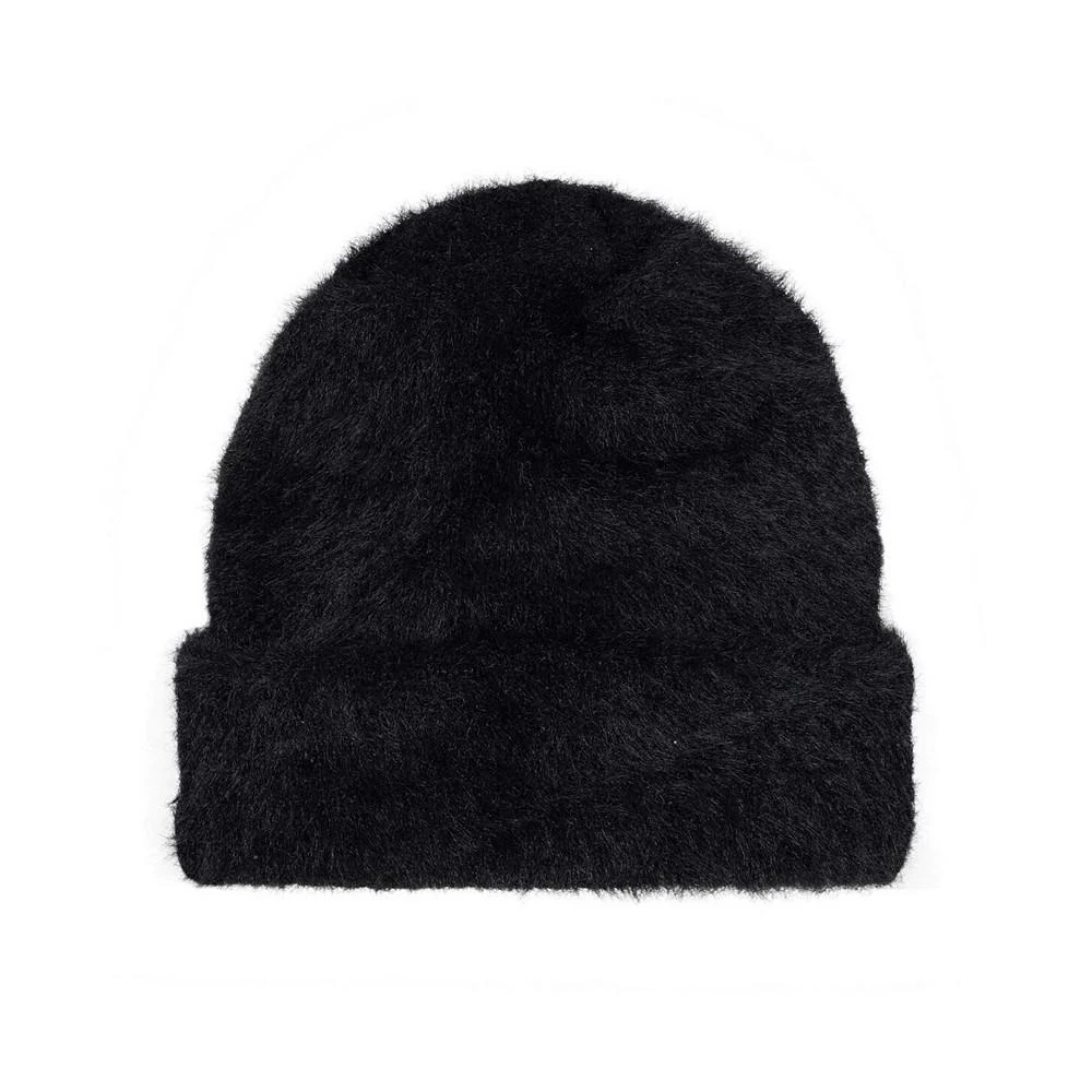 商品New Era|Women's Black San Francisco Giants Fuzzy Cuffed Knit Hat,价格¥238,第2张图片详细描述