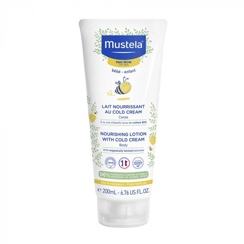 商品Mustela|Mustela妙思乐宝宝滋润保湿身体冷霜润肤乳200ml,价格¥170,第1张图片