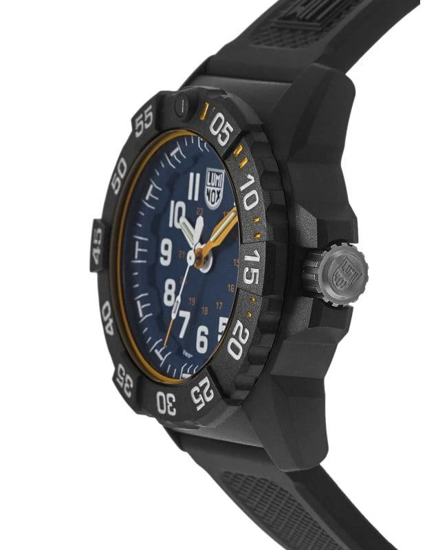 商品Luminox|Luminox Navy Seal Foundation Exclusive Blue Dial Silicone Strap Men's Watch XS.3503.NSF,价格¥2442,第3张图片详细描述