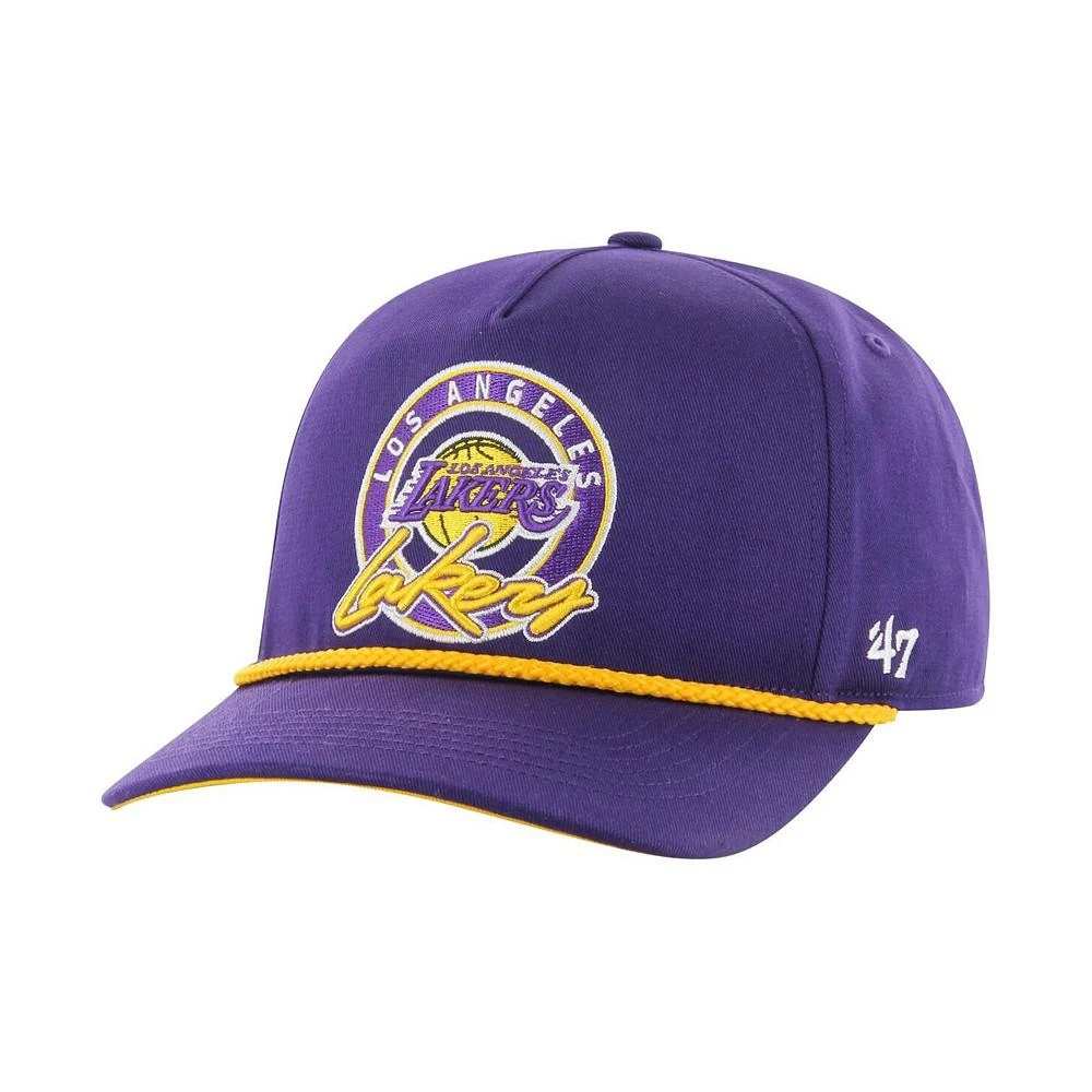 商品47 Brand|Men's Purple Los Angeles Lakers Ring Tone Hitch Snapback Hat,价格¥279,第1张图片