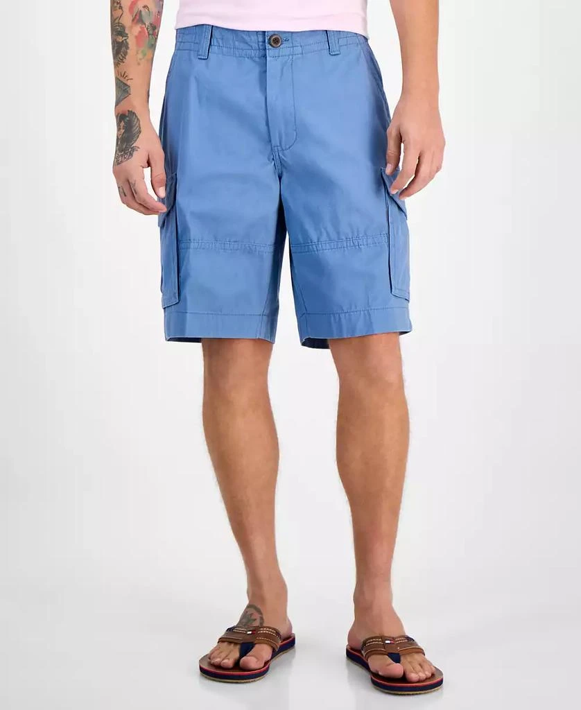 商品Tommy Hilfiger|Men's Essential 10" Solid Cargo Shorts,价格¥297,第1张图片