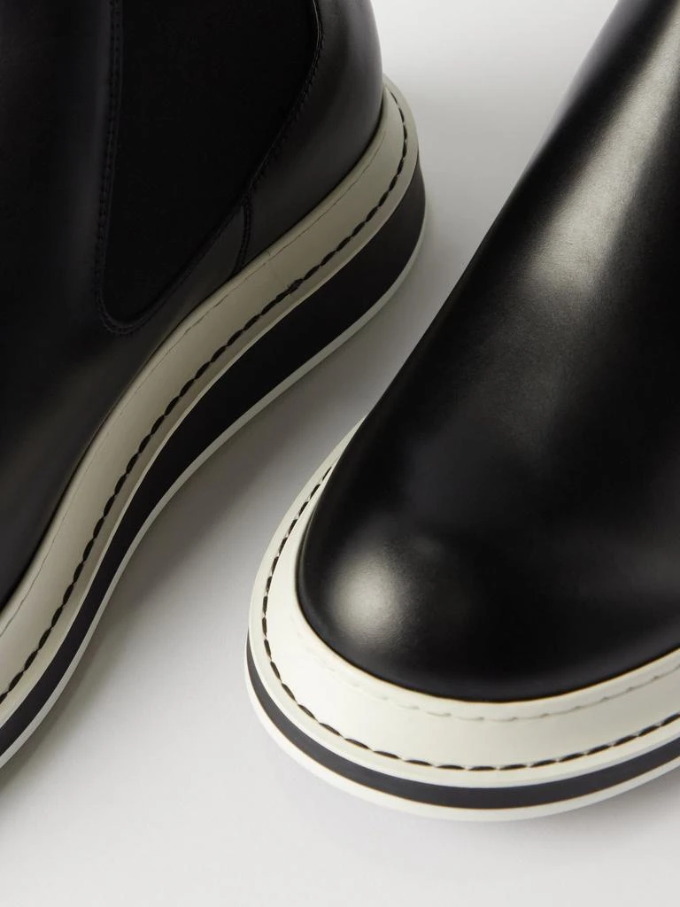 商品Loewe|Layered-sole leather Chelsea boots,价格¥7804,第4张图片详细描述