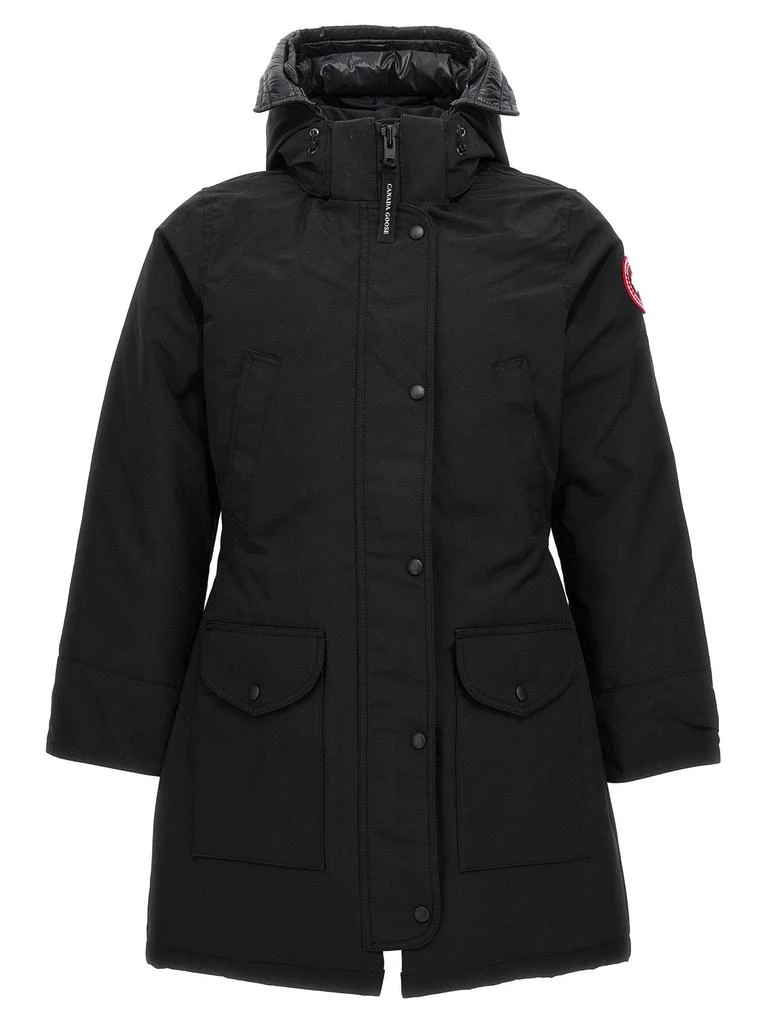 商品Canada Goose|Canada Goose Logo Patch Hooded Jacket,价格¥8828,第1张图片