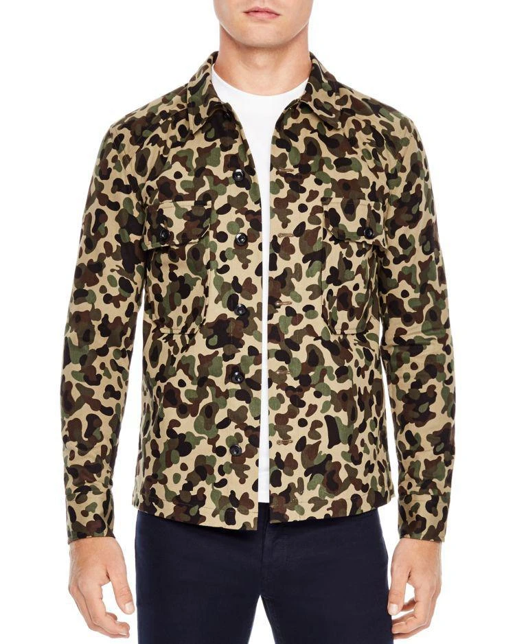 商品Sandro|Kingston Classic Fit Button-Down Shirt,价格¥907,第1张图片