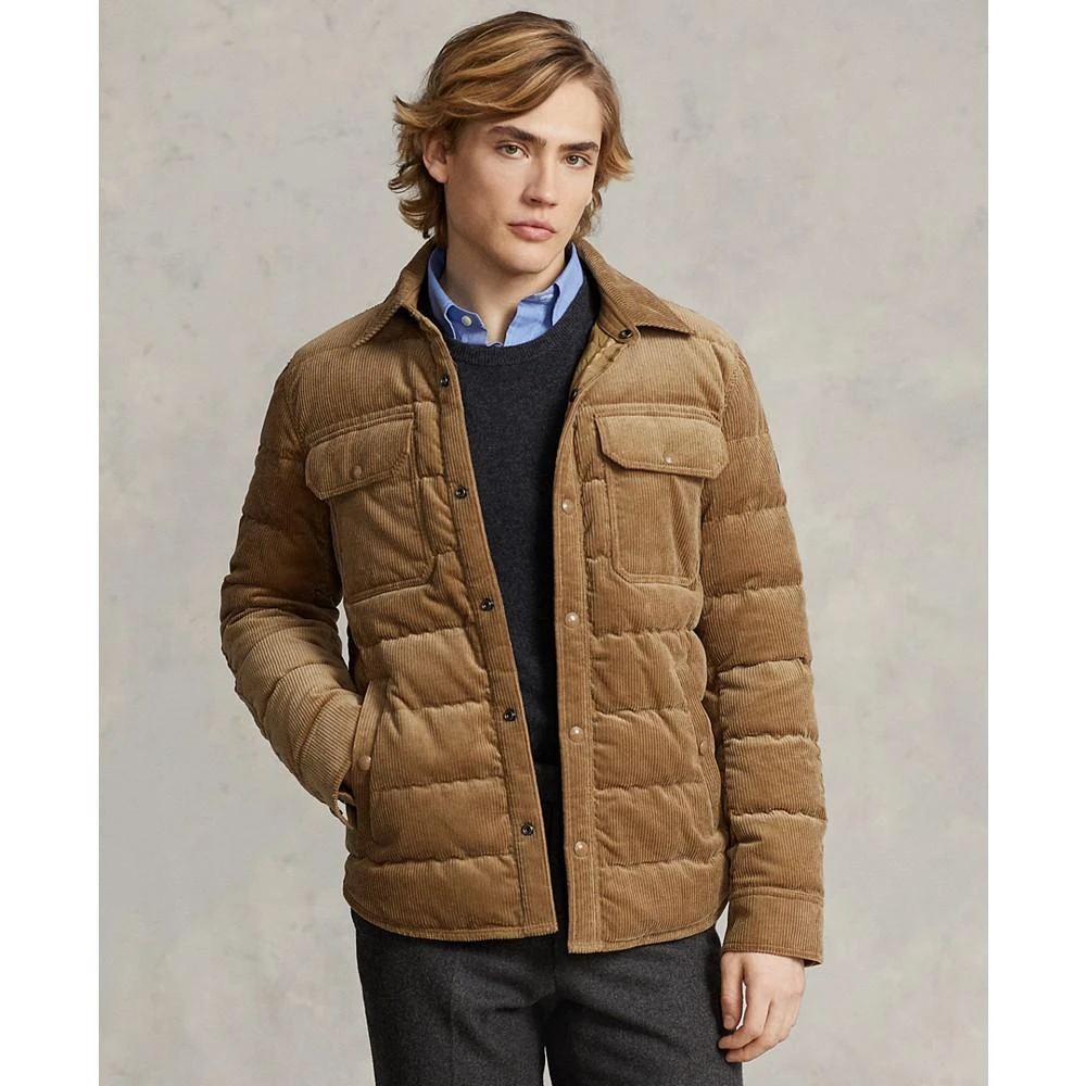 商品Ralph Lauren|Men's Quilted Corduroy Down Jacket,价格¥1578,第1张图片