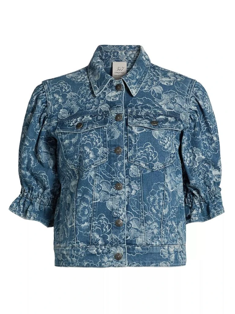 商品Cinq à Sept|Sketchbook Floral Sylvain Jacket,价格¥2932,第1张图片