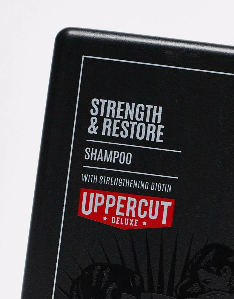 商品Uppercut Deluxe|Uppercut Strength and Restore Shampoo 240ml,价格¥127,第2张图片详细描述
