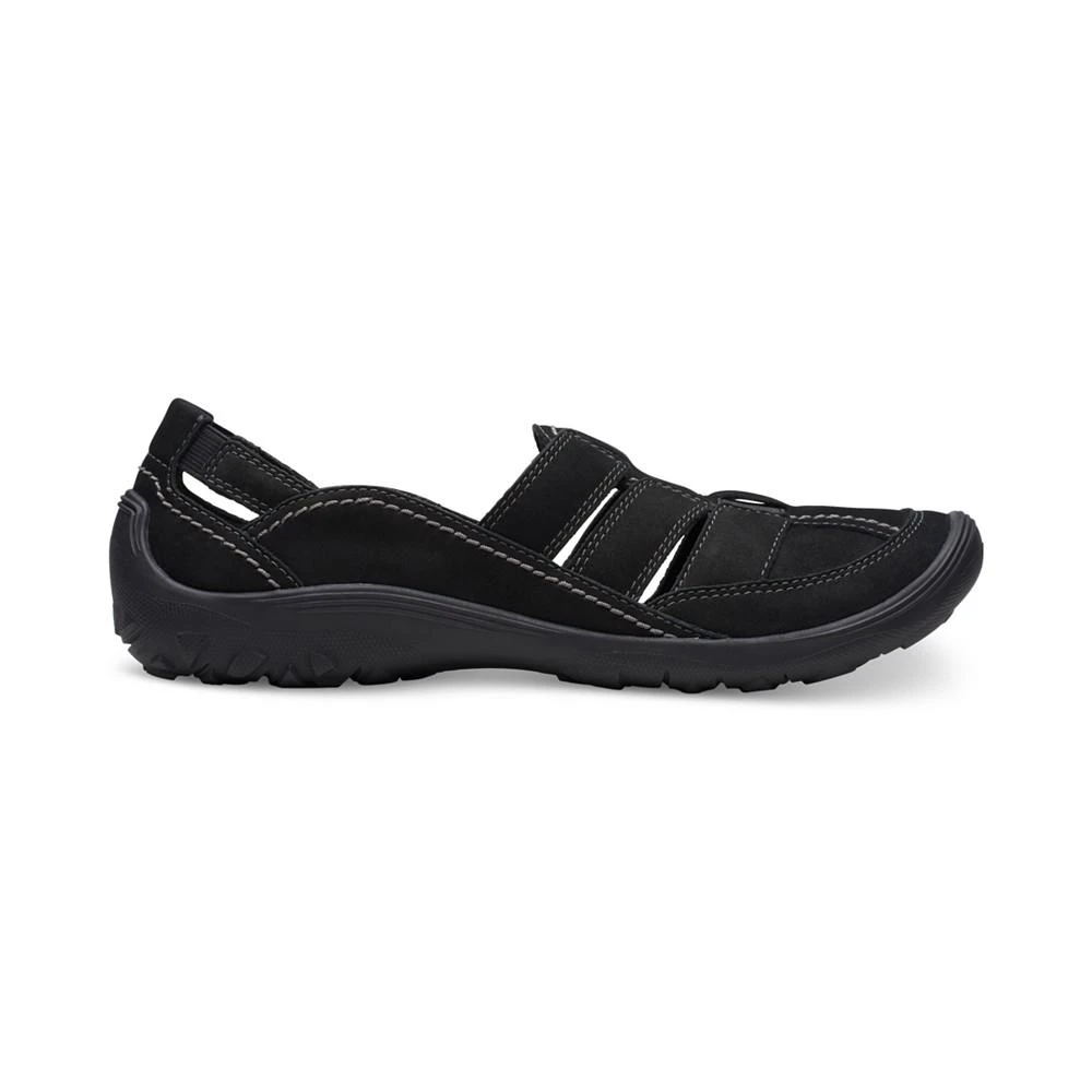 商品Clarks|Women's Fiana Coast Slip-On Strappy Flats,价格¥411,第2张图片详细描述