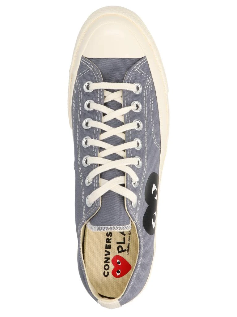 商品Comme des Garcons|Comme Des GarçOns  Play X Converse Sneakers Gray,价格¥892,第3张图片详细描述