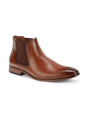 商品Tommy Hilfiger|Syler Square Toe Chelsea Boots,价格¥519,第6张图片详细描述