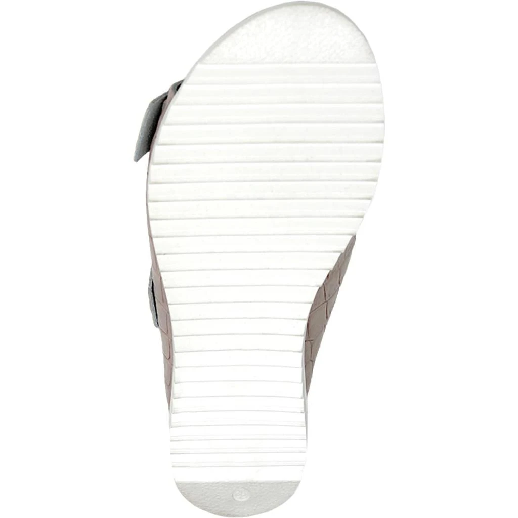 Charles David Lonnie Women's Faux Leather Crocodile Embossed Footbed Sandals 商品