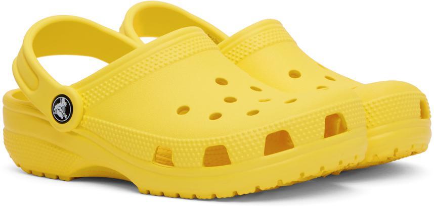 商品Crocs|Yellow Classic Clogs,价格¥143,第6张图片详细描述