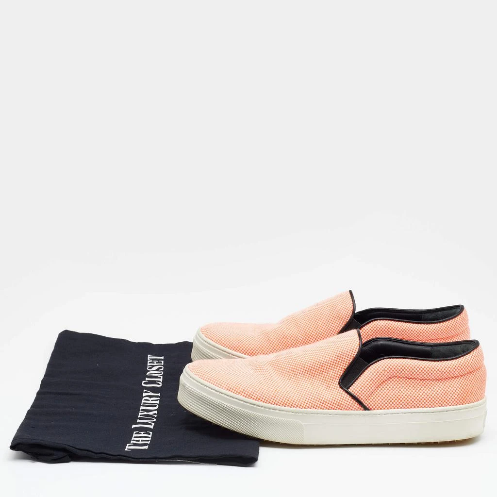 Celine Orange Canvas Slip On Sneakers Size 38 商品