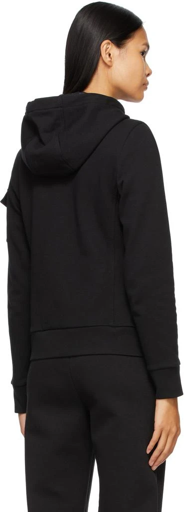商品Moncler|Black Down Jersey Cardigan Jacket,价格¥8683,第3张图片详细描述