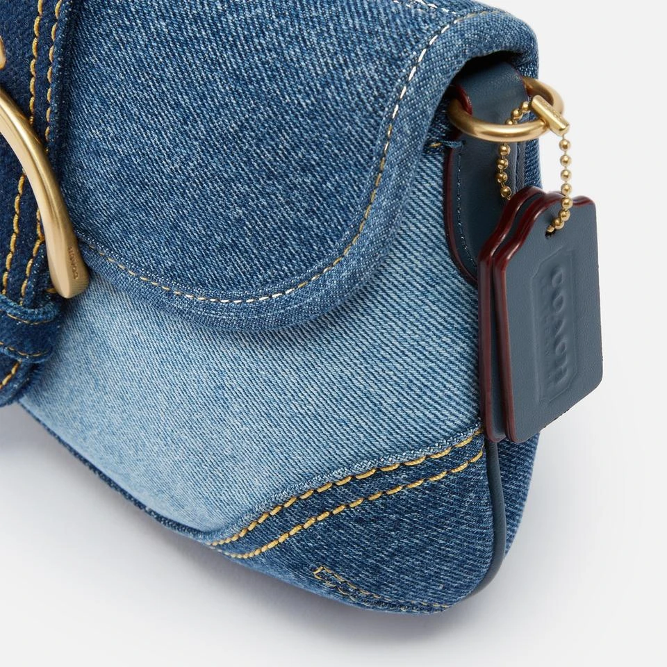商品Coach|新款蔻驰 2024年新款 丹宁布SOHO手袋,价格¥2485,第5张图片详细描述