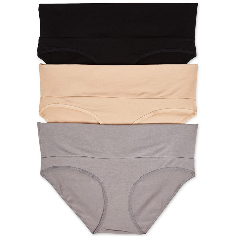 商品Motherhood Maternity|Maternity Fold-Over Panties (3 Pack),价格¥148,第1张图片