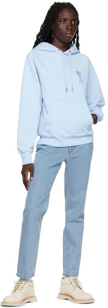 商品AMI|Blue Ami de Cœur Hoodie,价格¥988,第6张图片详细描述