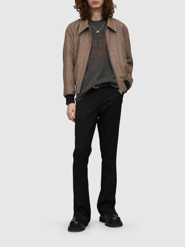 商品FLÂNEUR|Stretch Viscose Blend Flared Suit Pants,价格¥530,第1张图片详细描述