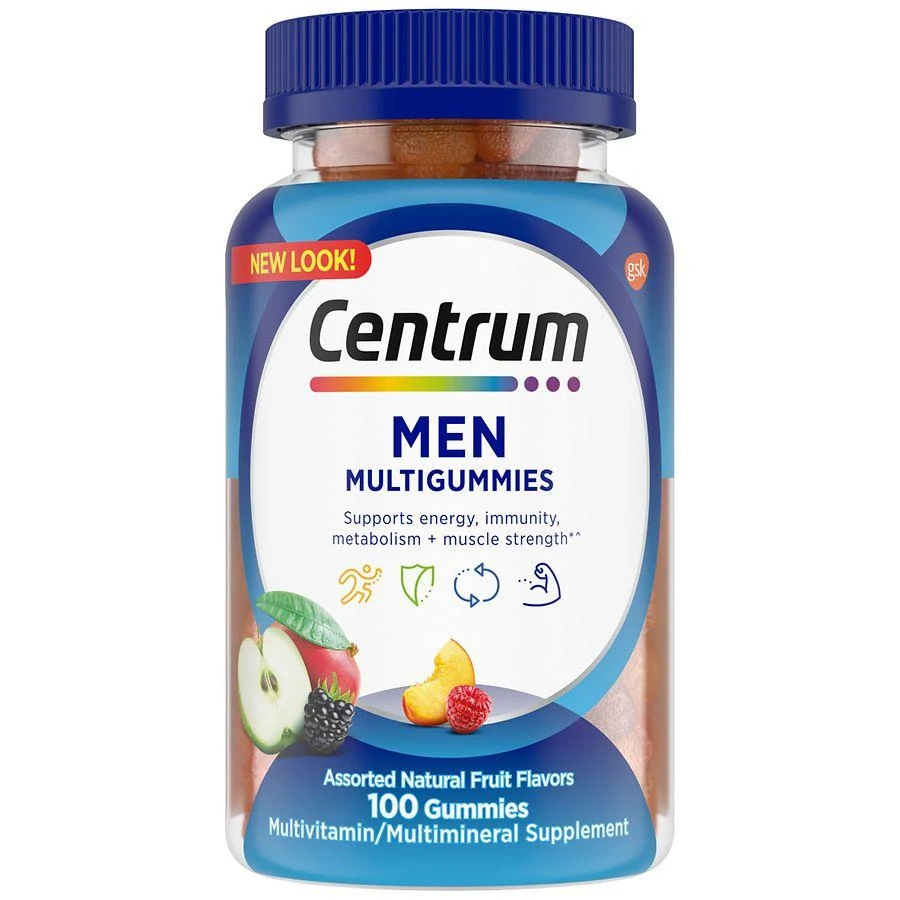 商品Centrum|男士多种维生素软糖什锦水果 ,价格¥125,第1张图片