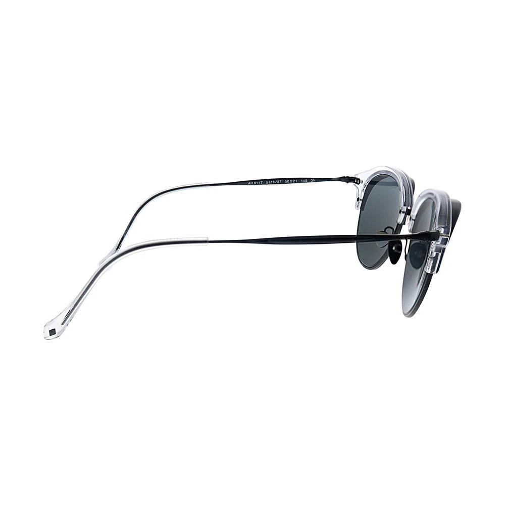 商品Giorgio Armani|Giorgio Armani  AR 8117 571887 50mm Mens Oval Sunglasses,价格¥1049,第1张图片