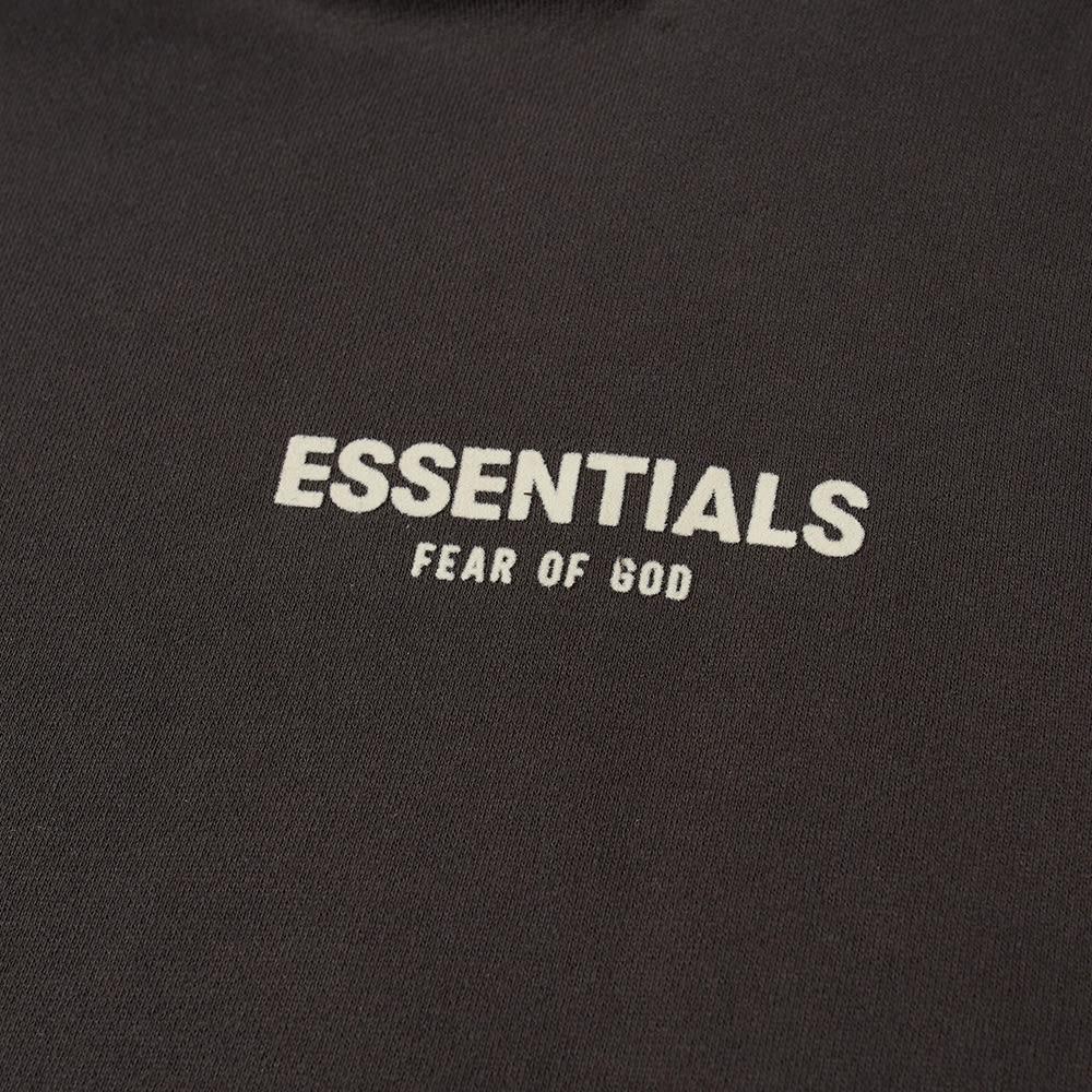 Fear of God ESSENTIALS Logo Relaxed Hoody - Iron商品第3张图片规格展示