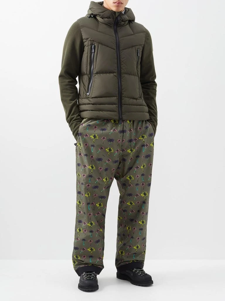 商品Moncler|Hooded quilted down and fleece jacket,价格¥7591,第2张图片详细描述